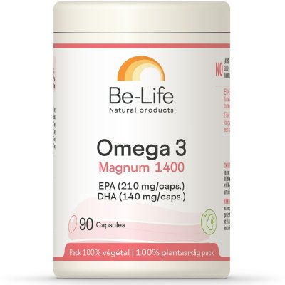 BE LIFE BeLife Omega 3 Magnum 1400, Blanc, 90 Capsules