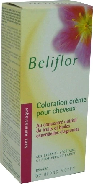BELIFLOR  Coloration Cr&egrave;me Blond Moyen N&deg;7 135 ml