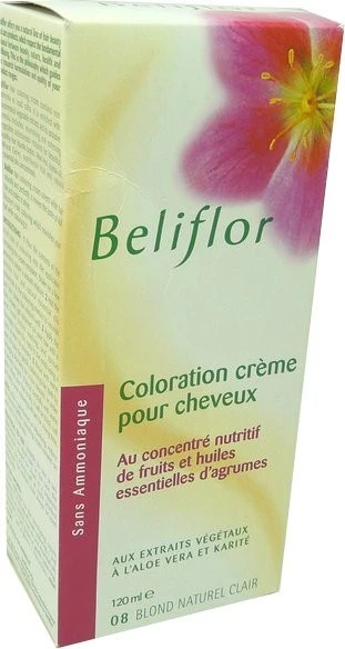 BELIFLOR  Coloration Cr&egrave;me Blond Naturel Clair N&deg;8 135 ml
