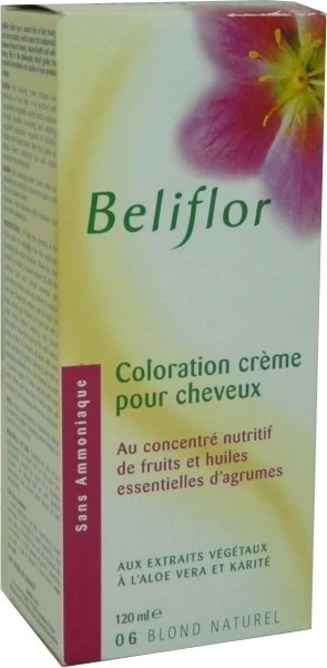 BELIFLOR  Coloration Cr&egrave;me Blond Naturel N&deg;6 135 ml