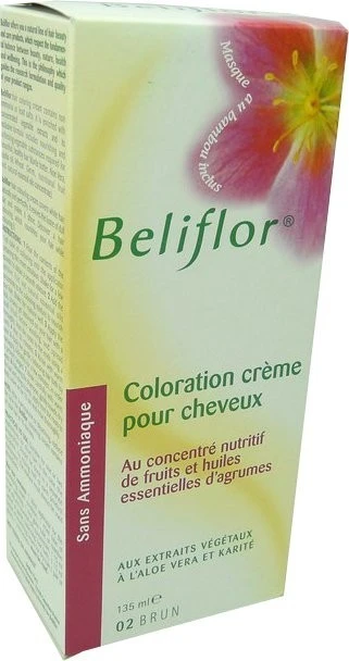 BELIFLOR  Coloration Cr&egrave;me Brun N&deg;2 135 ml
