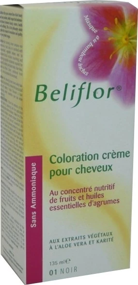 BELIFLOR  Coloration Cr&egrave;me Noir N&deg;1 135 ml