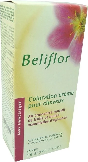 BELIFLOR  Couleur Gourmande Coloration 15 Blond Cuivr&eacute; 135ml