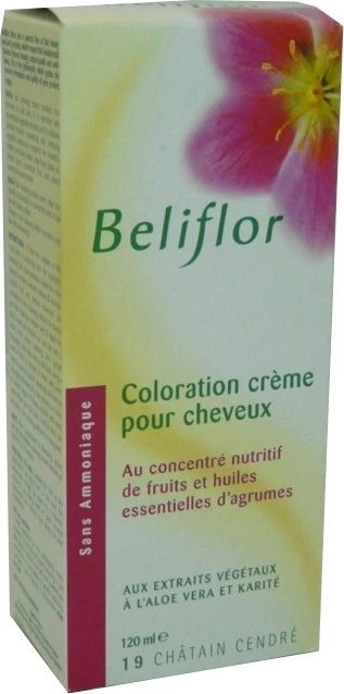 BELIFLOR  Couleur Gourmande Coloration 19 Ch&acirc;tain Cendr&eacute; 135ml