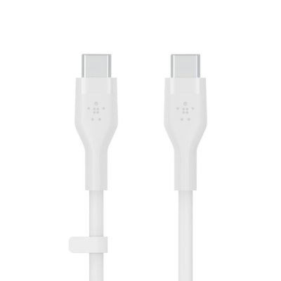 BELKIN  BOOST&acute;CHARGE Flex c&acirc;ble USB 1 m USB 2.0 USB C Blanc - Neuf