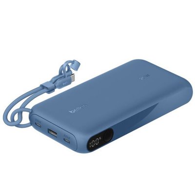 BELKIN  BoostCharge Powerbank 20K avec Ecran - Bleu
