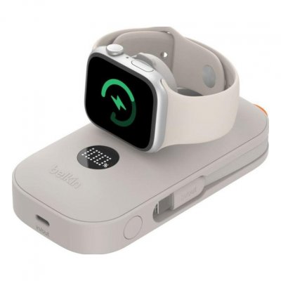 BELKIN  BPD012hqSA, 10000 mAh, Recharge sans fil, 45 W, Sable