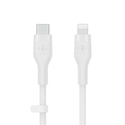 BELKIN  CAA009BT2MWH c&acirc;ble USB 2 m USB C USB C/Lightning Blanc - Neuf