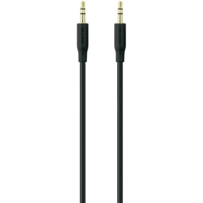 BELKIN  C&acirc;ble Auxiliaire avec Connecteurs Plaqu&eacute;s or - 1M - Noir