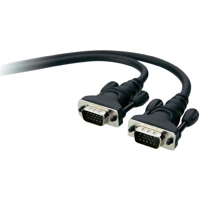 BELKIN  C&acirc;ble de Remplacement pour Moniteur VGA S&eacute;rie Pro, 3 m, Noir