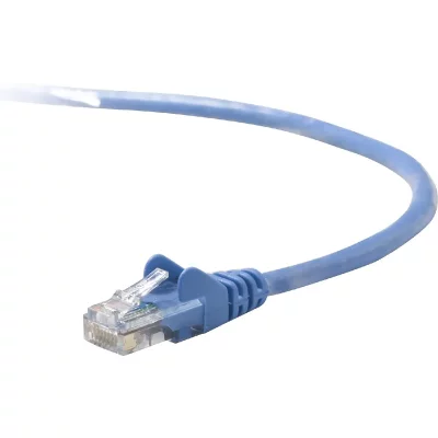 BELKIN  C&acirc;ble Ethernet RJ45 CAT 5E, STP, Lisse - 2M - Bleu