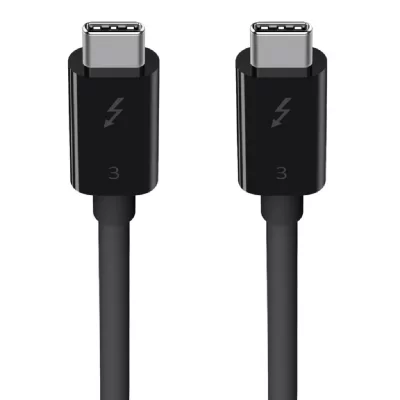 BELKIN  Cable Thunderbolt USB Type-C - USB-C to USB-C - 100 W - 0.8 m