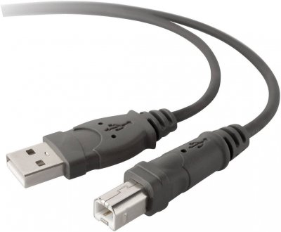 BELKIN  C&acirc;ble USB 4 broches - Type A (m) et Type B (m) - 3 m