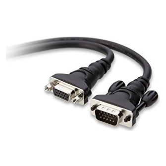 BELKIN  C&acirc;ble Vga M/F - F2N025BT3M - Noir