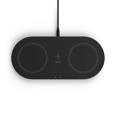BELKIN  Double station de recharge &agrave; induction Boost Charge 15W