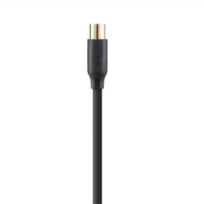 BELKIN  F3Y057BT2M c&acirc;ble coaxial 2 m Noir - Neuf