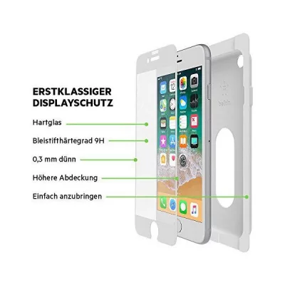 BELKIN  Iphone 6/6s/7/8 Curve Tempered Glass Clair