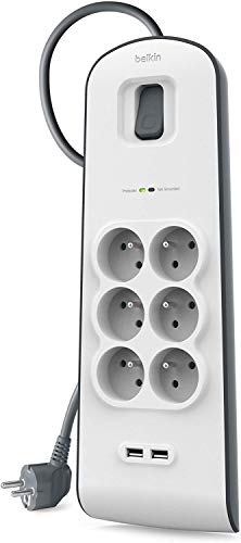BELKIN  multiprise parafoudre 6 prises BSV604ca2M