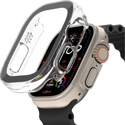 BELKIN  ScreenForce Protection d'&eacute;cran 2-en-1 pour Apple Watch Ultra/Ultra 2 - Transparent 