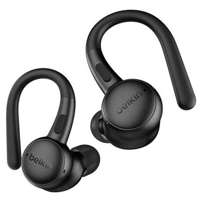 BELKIN  SoundForm ActiveFit, Avec fil &sans fil, Appels/Musique, Casque, Noir AUC016HQBK