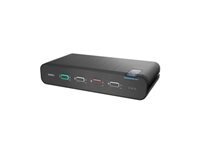 BELKIN  Switch KVM 4&nbsp;Ports Double t&ecirc;te