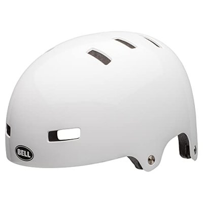 BELL  Local Casque Mixte, Blanc Brillant, S 51-55cm