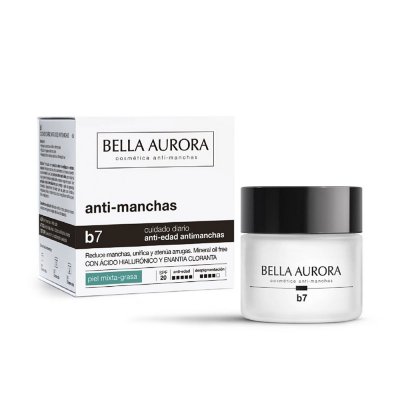 BELLA AURORA  B7 cr&egrave;me anti-&acirc;ge et anti-taches peaux grasses mixtes
