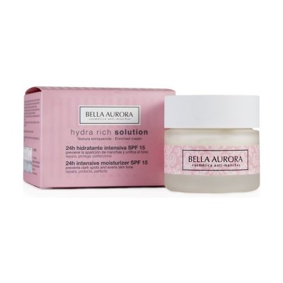 BELLA AURORA  Hydra Rich Solution Cr&egrave;me de Jour Hydratation Intense