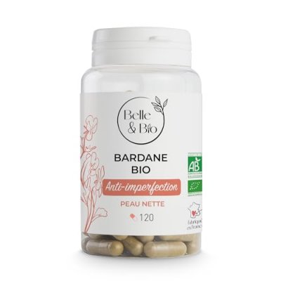 BELLE & BIO Belle et Bio Bardane Bio 120 g&eacute;lules - Peau saine