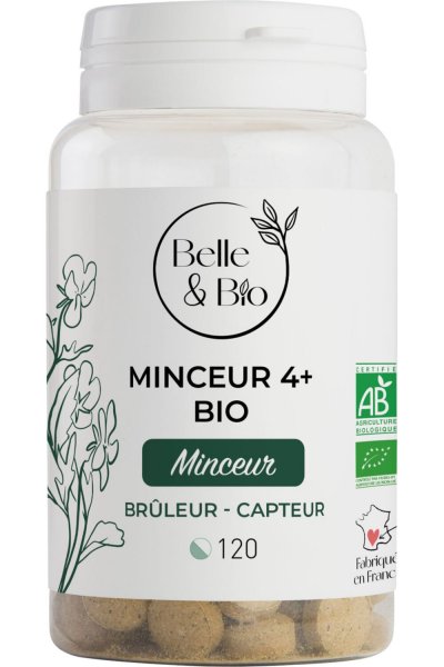 BELLE & BIO Belle et Bio Minceur 4+ Bio 120 comprim&eacute;s - Contr&ocirc;le du poids