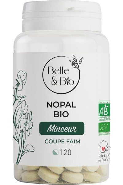 BELLE & BIO Belle et Bio Nopal Bio 120 comprim&eacute;s - Efficacit&eacute; minceur