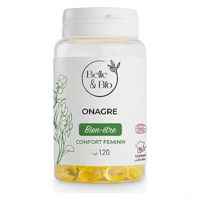 BELLE & BIO Belle et Bio Onagre Bio 120 capsules - (Oenothera biennis)