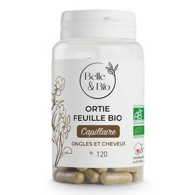 BELLE & BIO Belle et Bio Ortie Feuille Bio 120 g&eacute;lules (Urtica dioica L.)