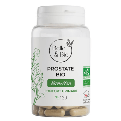 BELLE & BIO Belle et Bio Prostate Bio 120 G&eacute;lules - Confort et Bien-&ecirc;tre