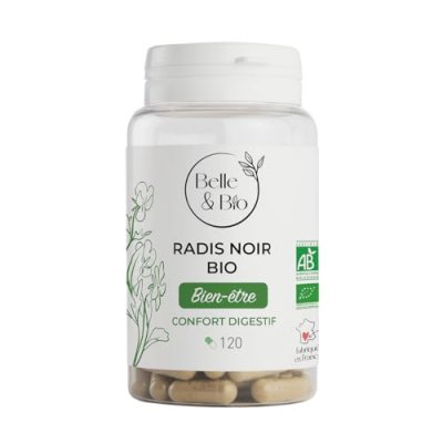 BELLE & BIO Belle et Bio Radis Noir Bio 120 g&eacute;lules (Raphanus raphanistrum)