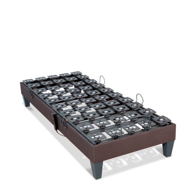 SHOT BELLECOUR LITERIE   Sommier &eacute;lectrique MONDOR 80x200 cm   Plots