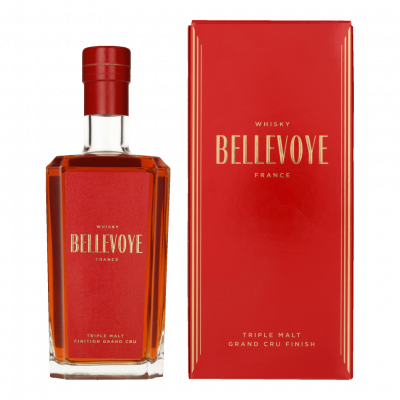 BELLEVOYE BLANC Bellevoye - triple malt fran&ccedil;ais - whisky - rouge - 43% - 70 cl