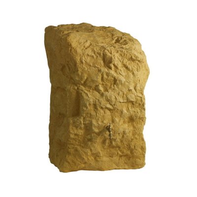 BELLI  0140 0 R&eacute;cup&eacute;rateur &agrave; Eau Rocher 300 L Pierre Dor&eacute;e 80 x 97 cm