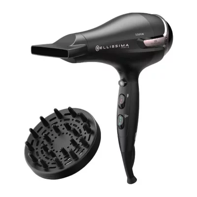 BELLISSIMA  K9 2300 S&egrave;che-cheveux 2300W Noir/Rose