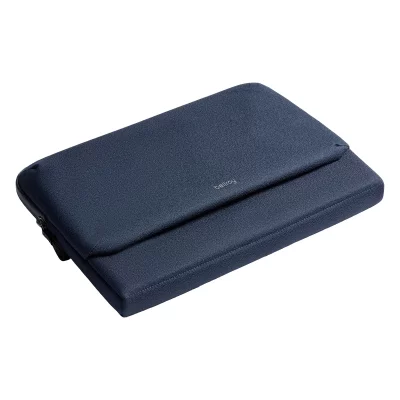 GENERIQUE Bellroy Housse pour Ordinateur Portable 16"" Antichocs avec Poche Avant Rabattable Bleu