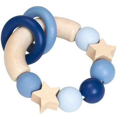 SELECTA Bellybutton By  - Hochet - Etoiles bleues