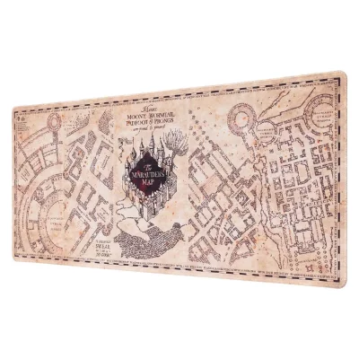 GRUPO ERIK BEM'S HARRY POTTER - Carte du Maraudeur - Tapis de Bureau XL - 80x35