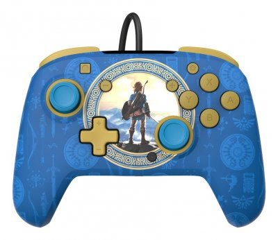 PDP BEM'S Official Switch Wired Controller -The Legend of Zelda - Hyrule