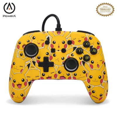 POWERA BEM'S Wired Controller Pikachu Moods - Nintendo Switch- - Accessoire