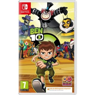 JUST FOR GAMES Ben 10 Nintendo SWITCH (CODE DE T&Eacute;L&Eacute;CHARGEMENT) 