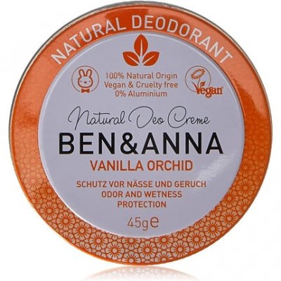 BEN & ANNA BEN & ANNA D&eacute;odorant Naturel Vanilla Orchid Bo&icirc;te M&eacute;tal 45g