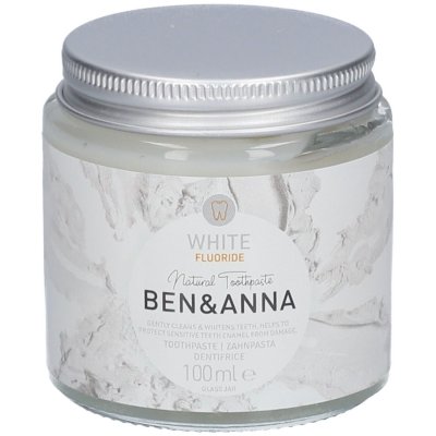 BEN & ANNA Ben&Anna P&acirc;te &agrave; Toothpaste White with Fluoride 100 ml