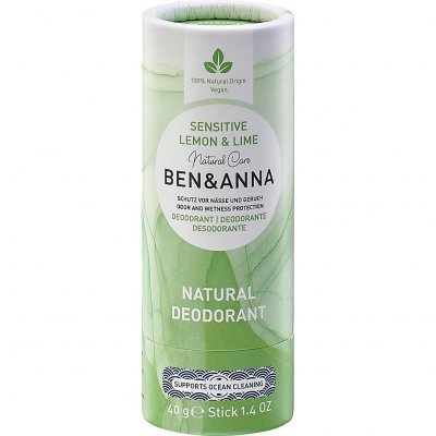 BEN & ANNA  Sensitive Stick Deodorant Lemon & Lime