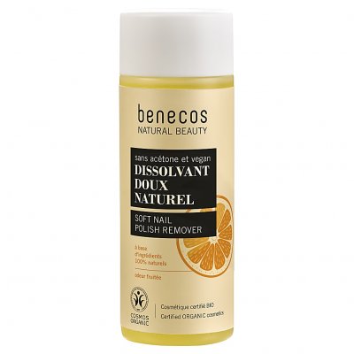 BENECOS  Dissolvant Vernis &agrave; Ongles Eco 100ml