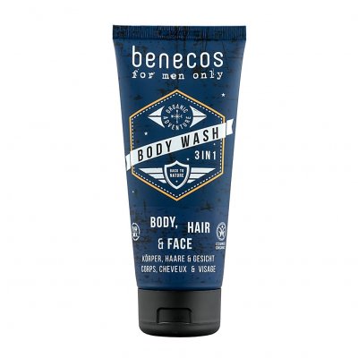 BENECOS  Homme Gel Douche 3 en 1 Vegan 250ml 